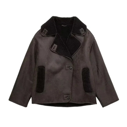 Blouson Similicuir Sherpa | Classique Essentiel