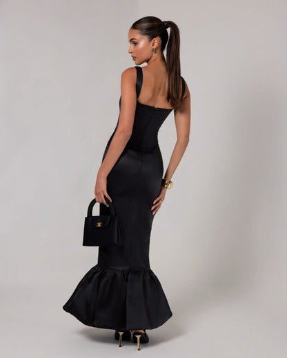 Robe Longue Noir Spanish | Prestige