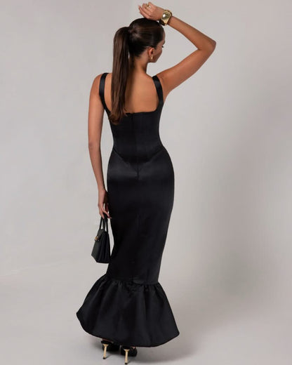 Robe Longue Noir Spanish | Prestige